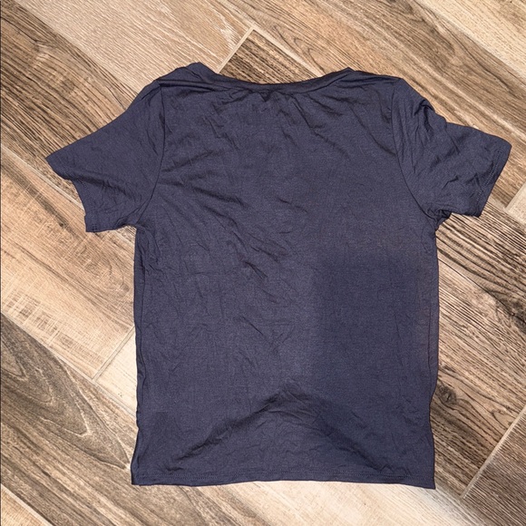 Gaze Deep Gray  Casual Tee Sz XS NWT - Picture 3 of 3